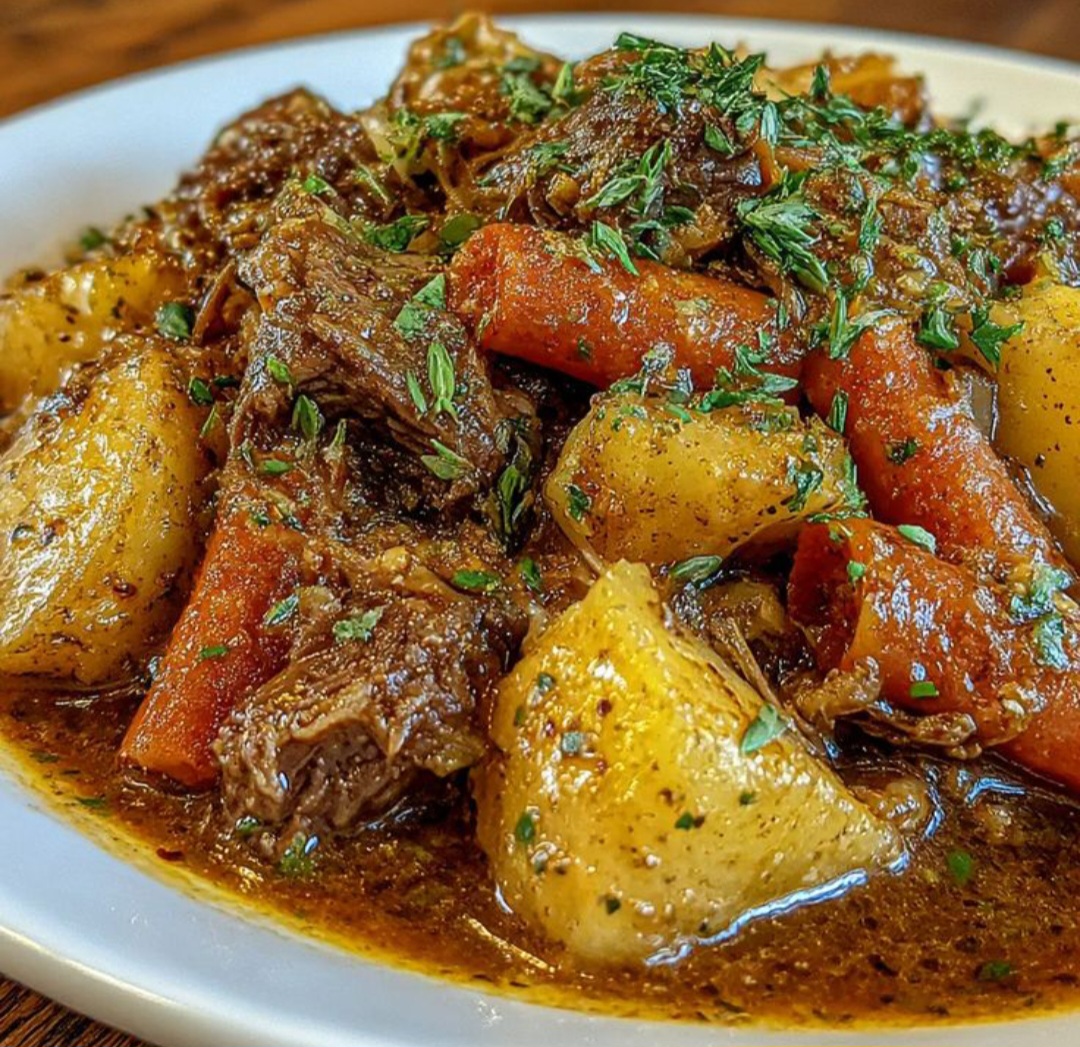 Easy Crockpot Beef Stew
