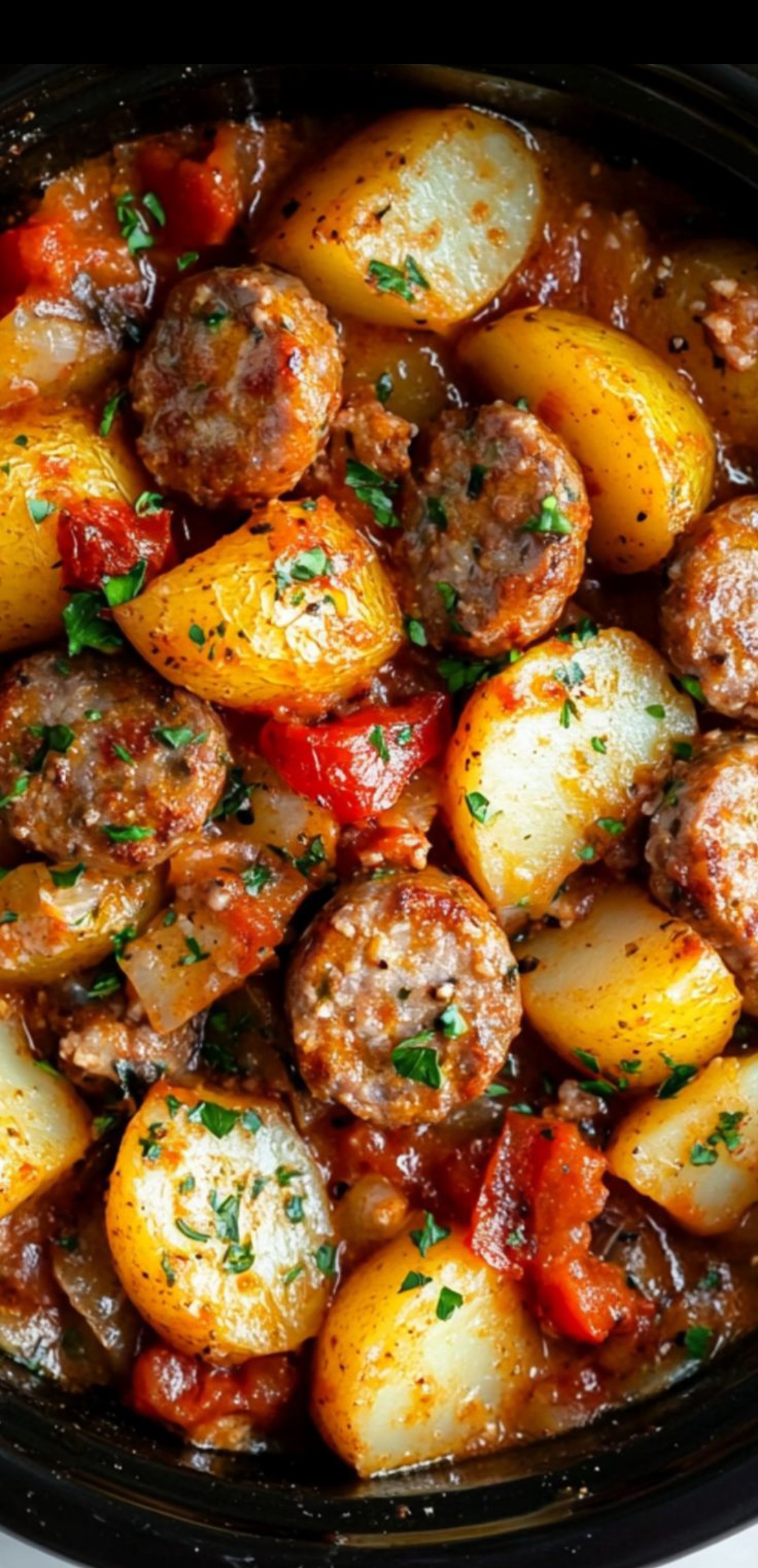 Crockpot Sausage Casserole Recipe