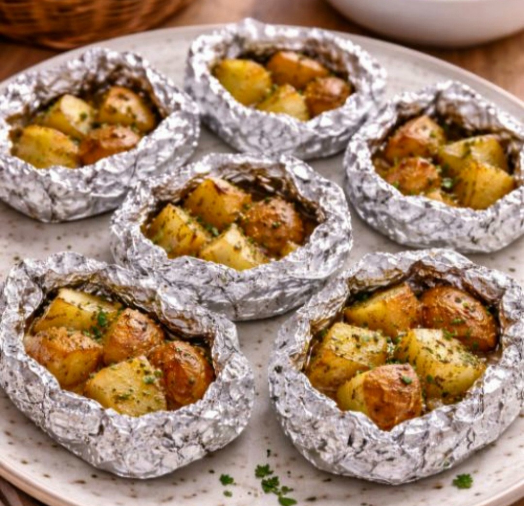 Buttery Slow Cooker Potato Bombs