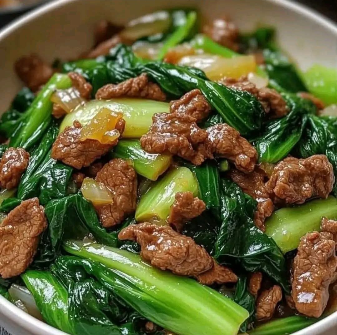 Classic Bok Choy Stir-Fried Beef
