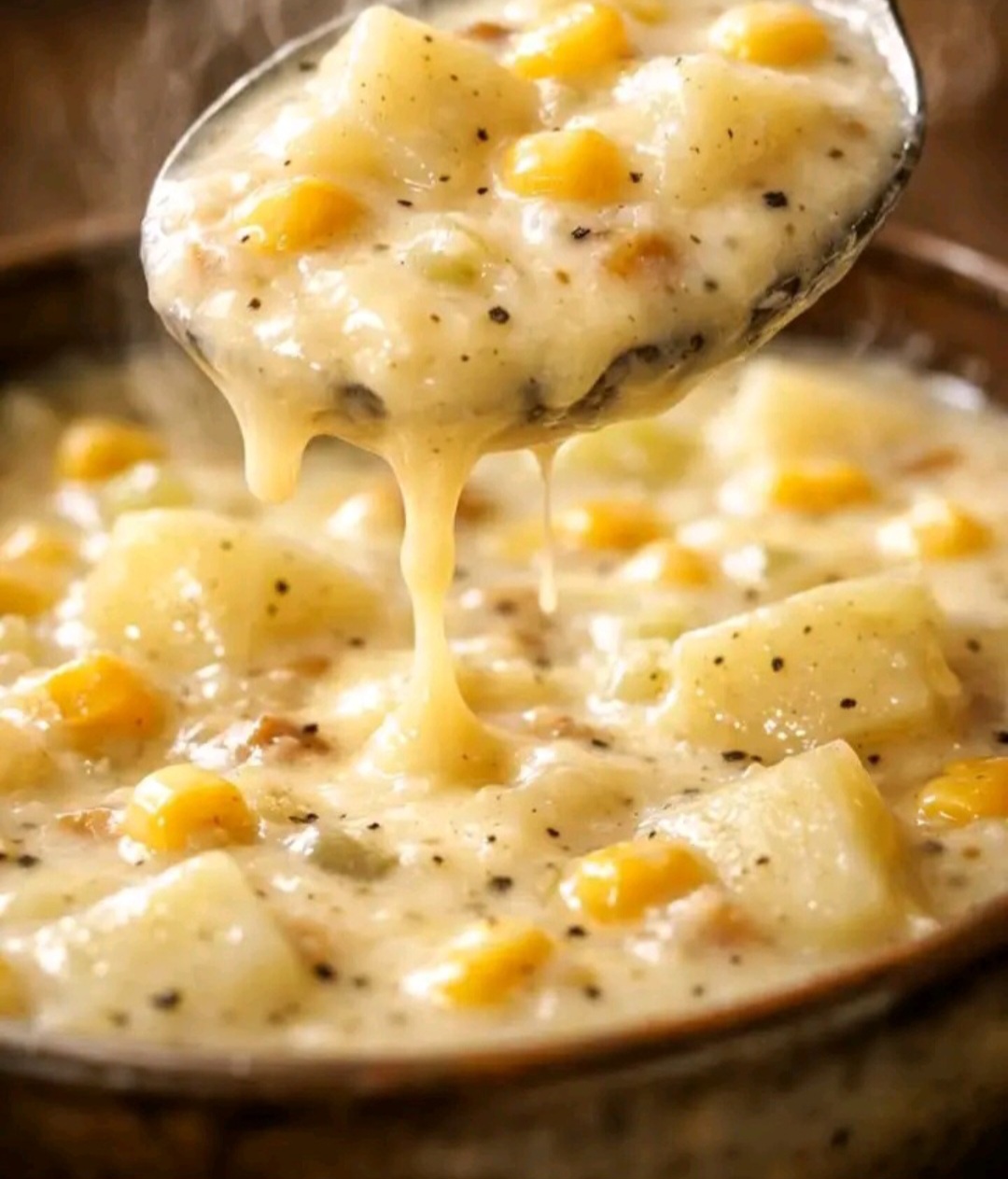 Slow Cooker Potato Corn Chowder