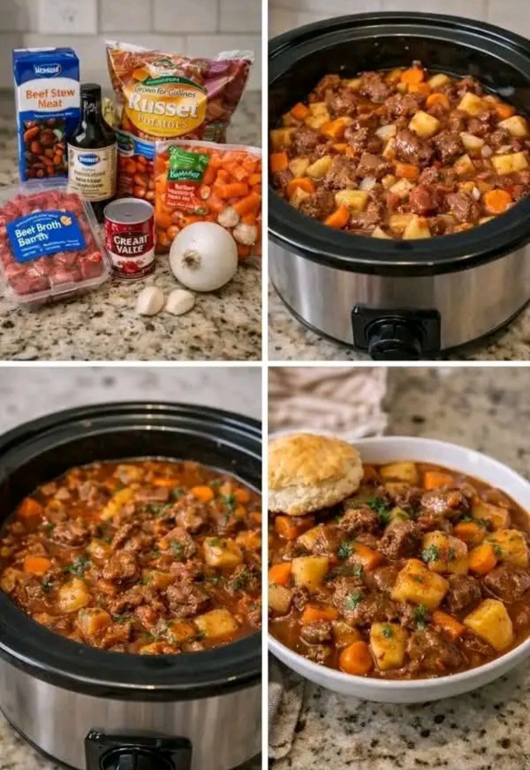 Classic Slow Cooker Beef Stew