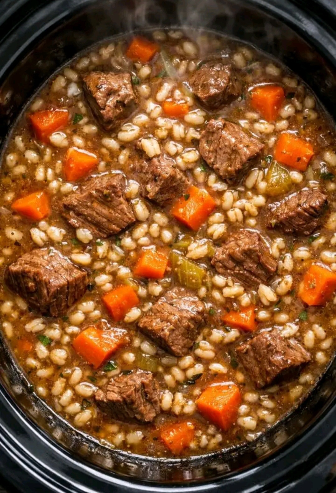 Old-Fashioned Beef and Barley Soup