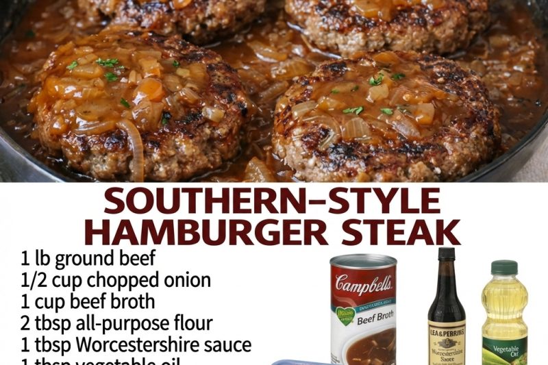 Southern-Style Hamburger Steak