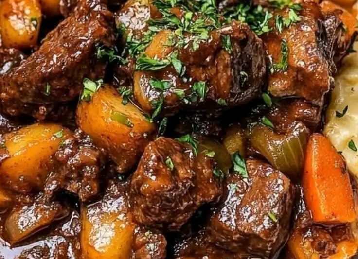 The Best Slow Cooker Beef Bourguignon