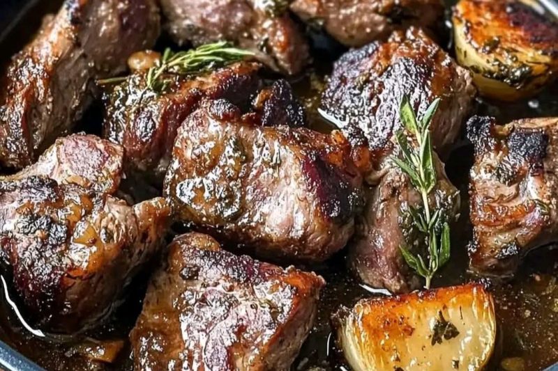 Tender Slow-Cooked Lamb Shanks