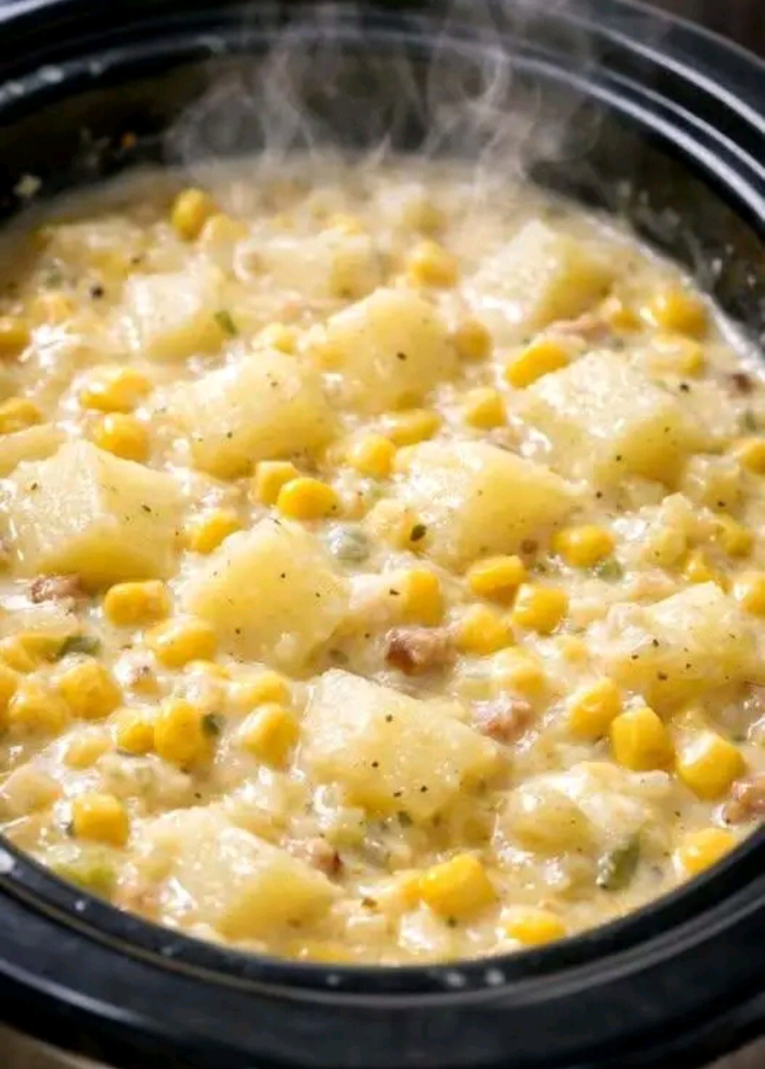 Crockpot Corn and Potato Chowder